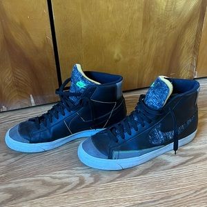 Nike Blazer Mid 77 Vintage Recycled Wool Pack Black Green Grey Men